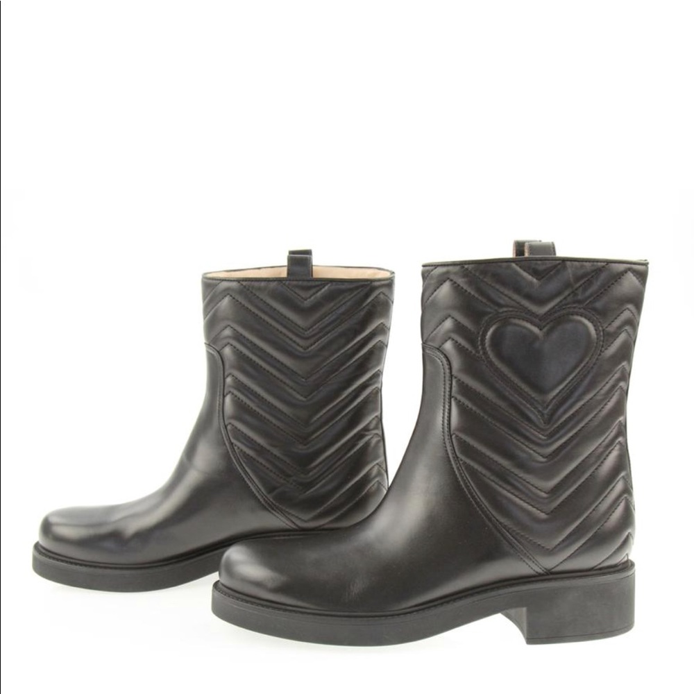 Gucci Marmont Leather boots - Picture 3 of 14